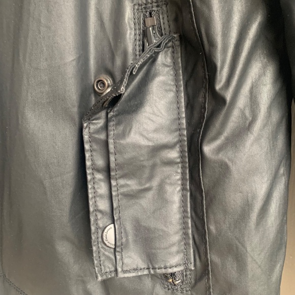 Men's Calvin Klein Leather Jacket - Picture 5 of 14